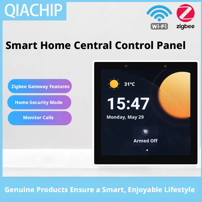 Home Security Panel - หน้าจอควบคุมกลางอัจฉริยะ Smart Home 86 มัลติฟังก์ชั่น แผงสวิตช์