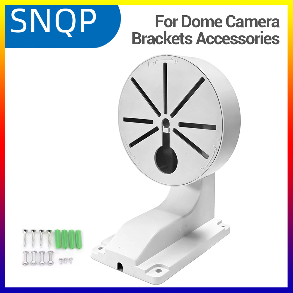 Home Security La - อุปกรณ์เสริมกล้องวงจรปิดแบบโดมสำหรับโฮมออฟฟิศรูปตัว L พลาสติกทนทาน ติดผนัง ใช้ได้ทั้งภายในและภายนอกอาคาร