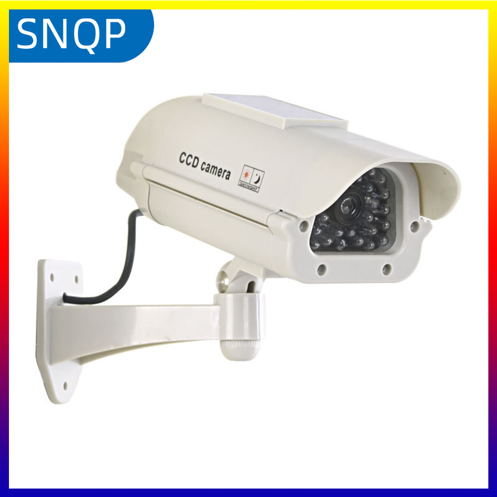 Fake Camera Dummy - กล้องจำลองพลังงานแสงอาทิตย์ กันน้ำ กล้องปลอม กล้องวงจรปิดจำลอง CCD พร้อมไฟ
