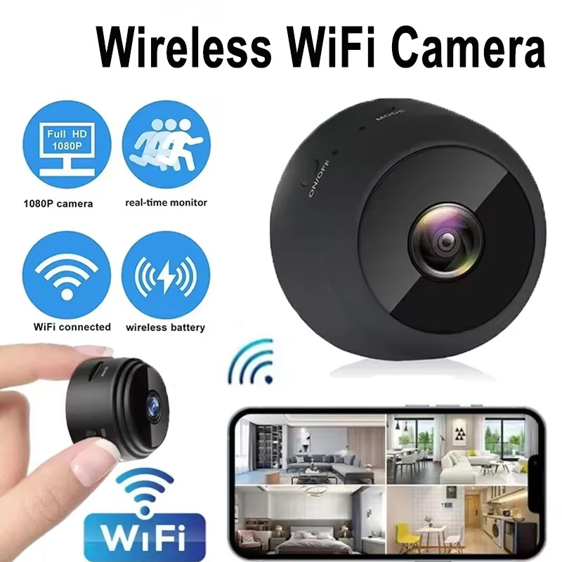 Home Security With Camera - กล้อง A9 รุ่นใหม่ Wifi 1080p HD