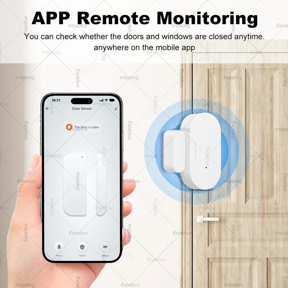 Zigbee 3.0 เซ็นเซอร์ประตูหน้าต - Home Security Doors บทวิจารณ์และราคา