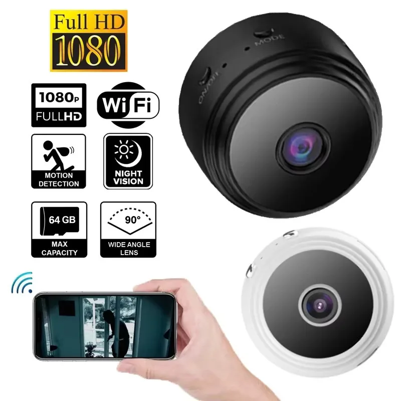 A9 Mini WiFi กล้องรีโมทคอนโทรล - Home Security Ideas บทวิจารณ์และราคา