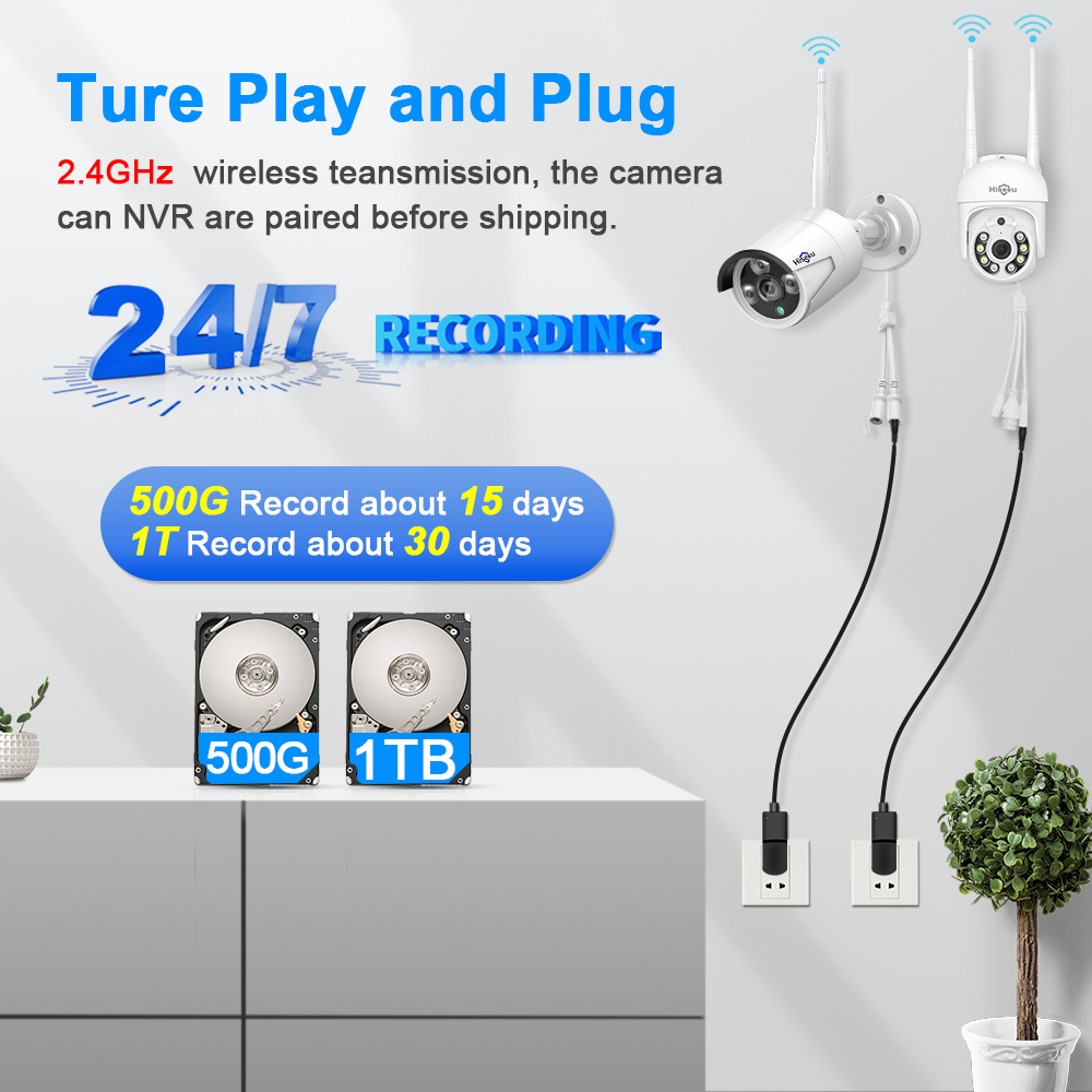 ชุดกล้องวงจรปิด Hiseeu 10CH NV - Home Security Panel บทวิจารณ์และราคา