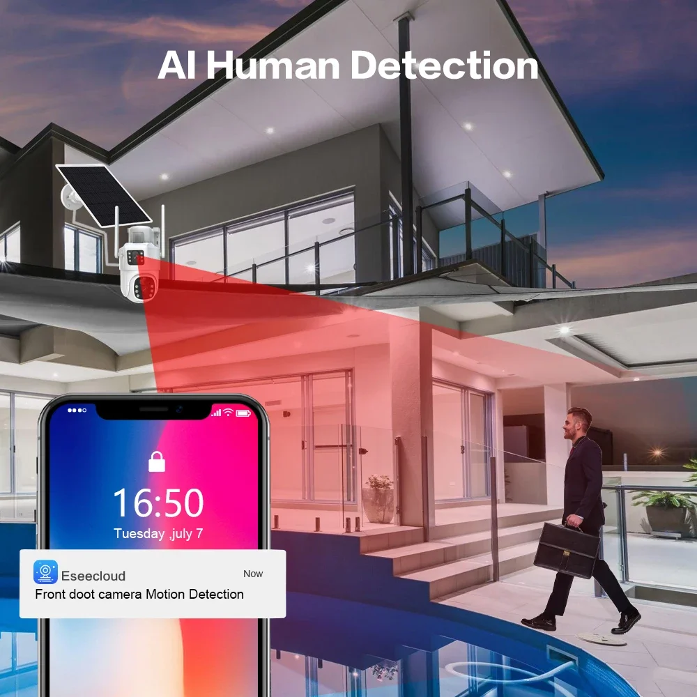 ระบบกล้องวงจรปิดพลังงานแสงอาทิ - Home Security Panel บทวิจารณ์และราคา