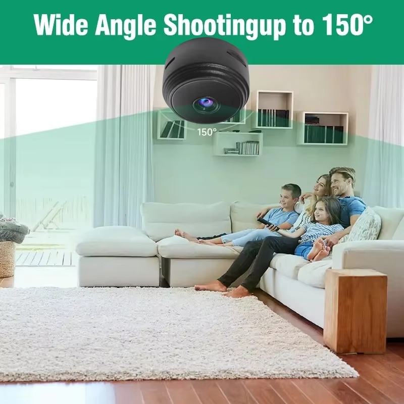 กล้องวงจรปิดไร้สาย A9 Mini WiF - Home Security Video Cameras บทวิจารณ์และราคา