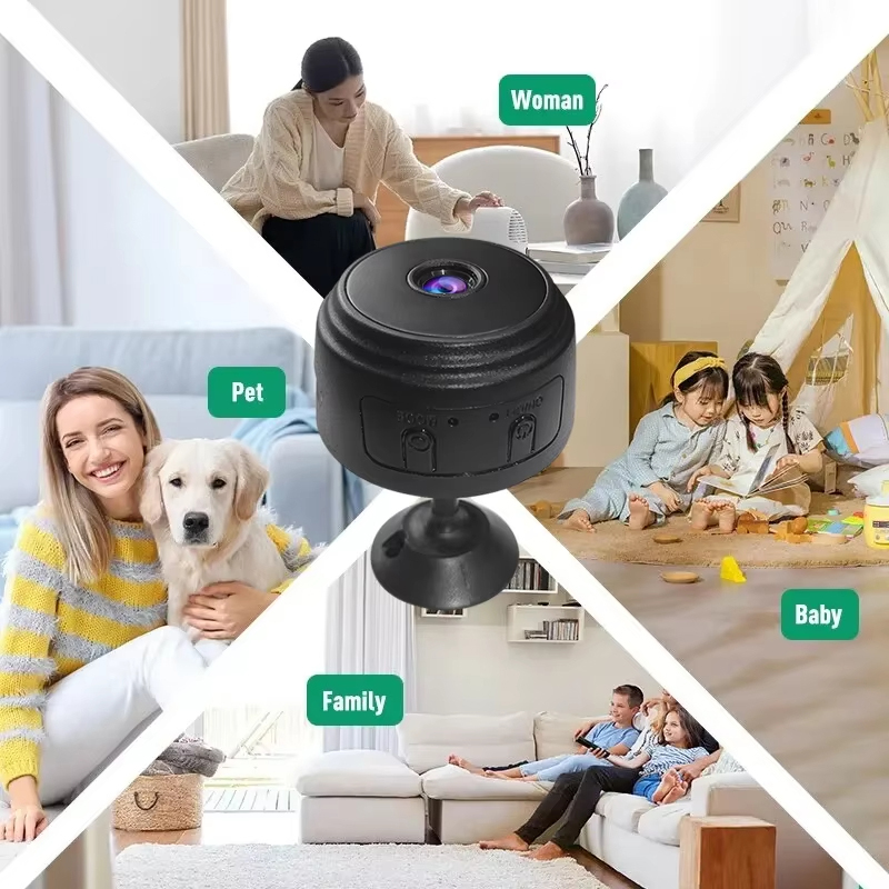 กล้องวงจรปิดไร้สาย A9 Mini WiF - Home Security Video Cameras บทวิจารณ์และราคา