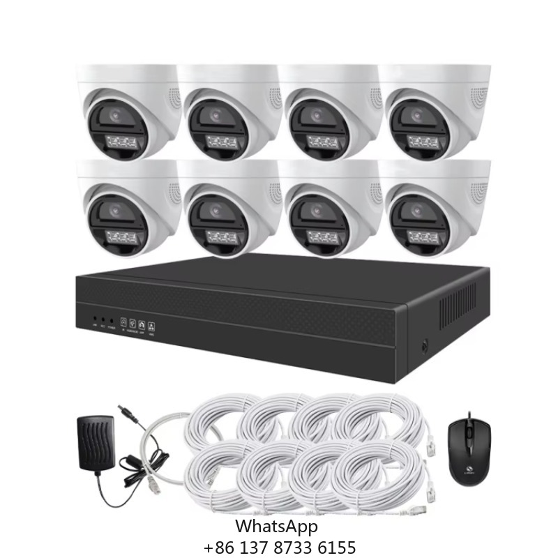 ชุดกล้องวงจรปิด 4ch 8ch ความคม - Home Security With Camera บทวิจารณ์และราคา