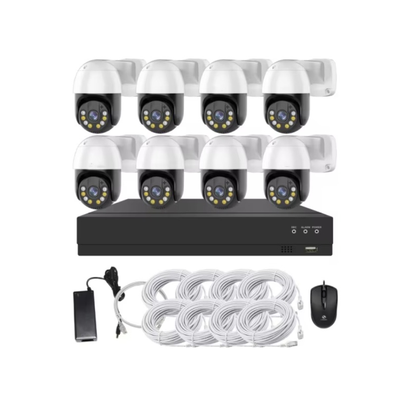 ชุดกล้องวงจรปิด 4ch 8ch ความคม - Home Security With Camera บทวิจารณ์และราคา