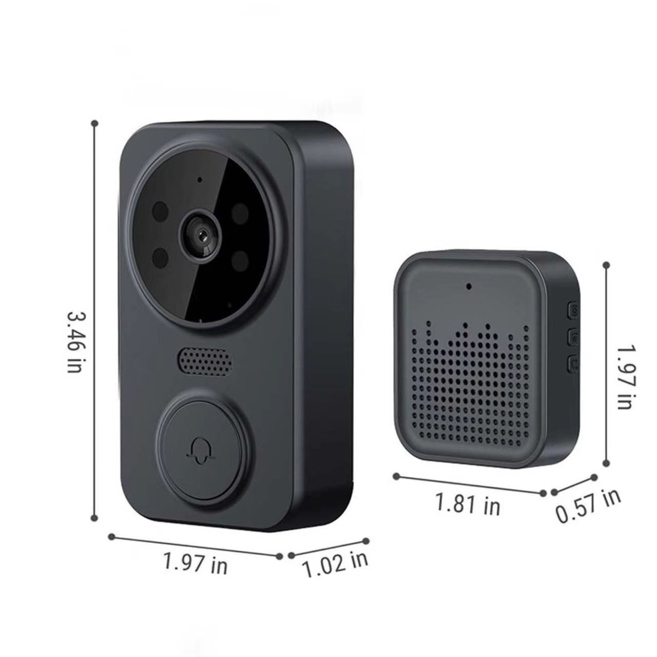 กริ่งประตูอัจฉริยะ Tuya WIFI ส - Home Security Video Cameras บทวิจารณ์และราคา