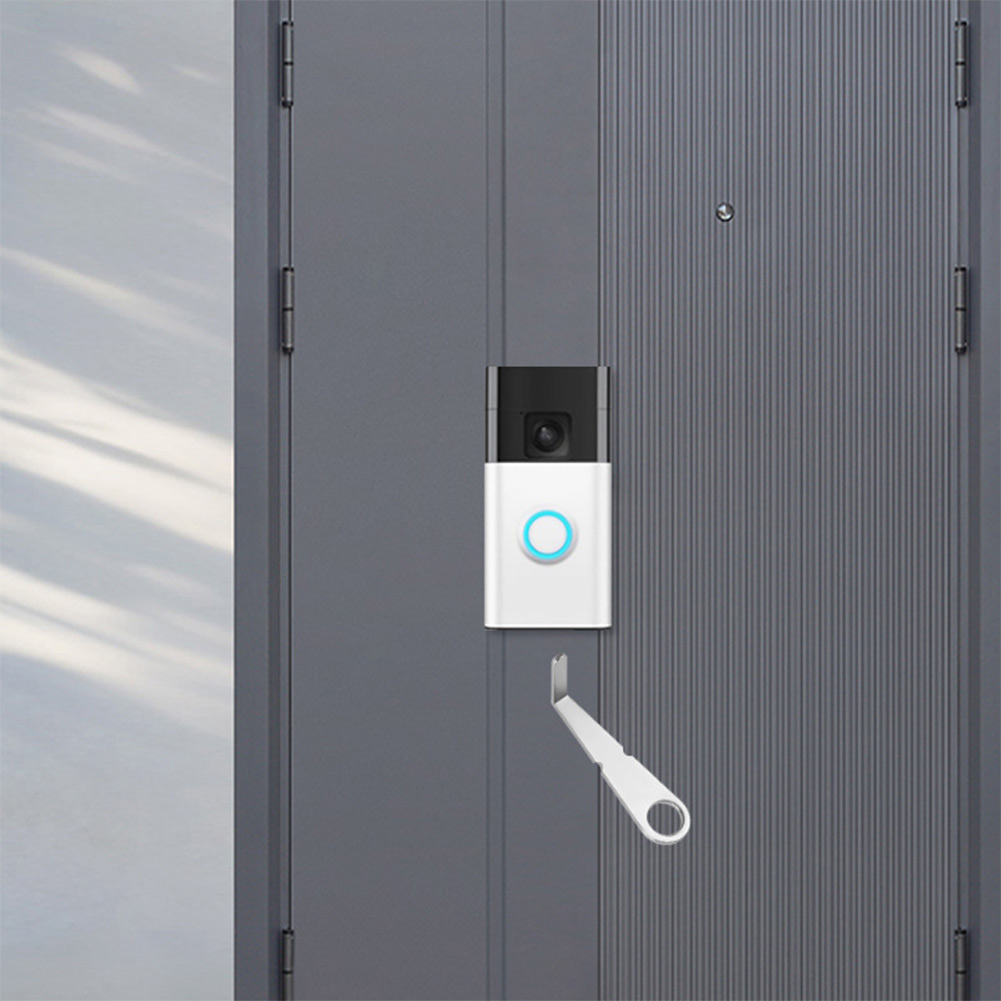 กุญแจวิดีโอดอร์เบลล์สีเงินสำหร - Home Security La บทวิจารณ์และราคา