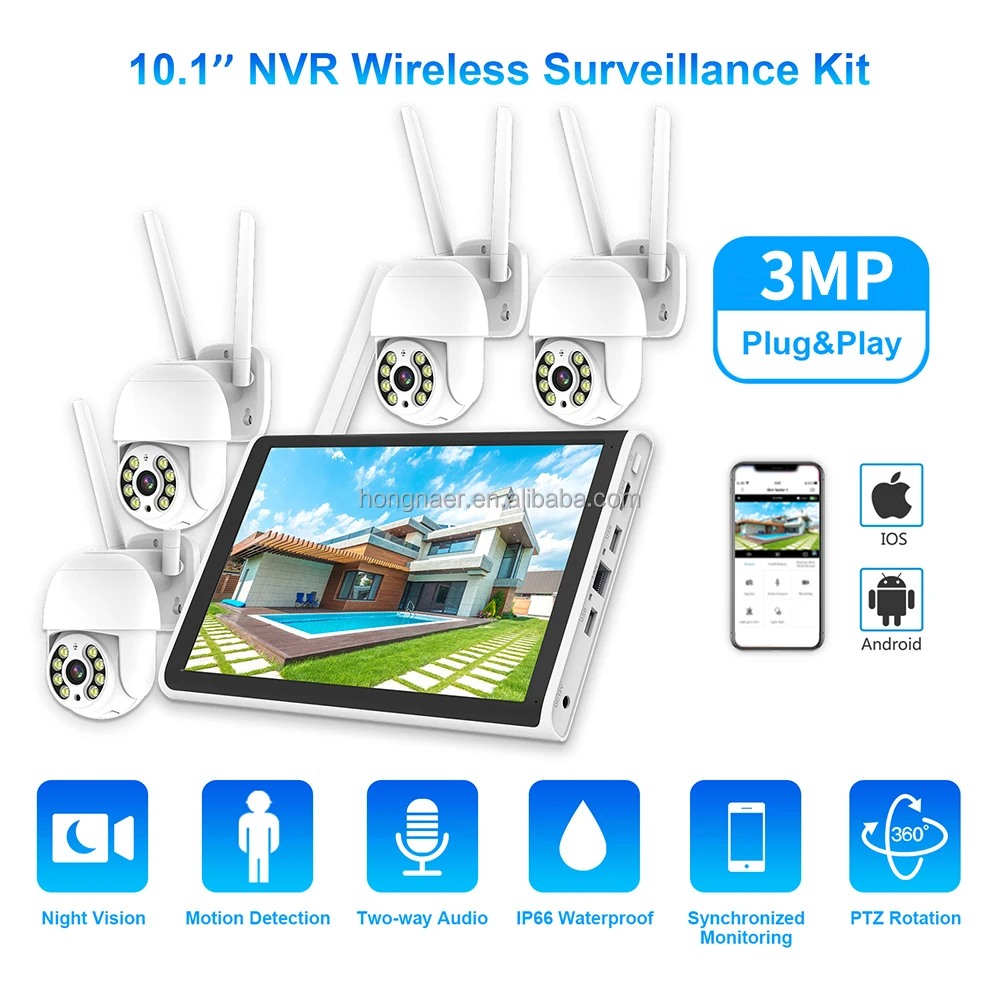 ชุดกล้องวงจรปิดไร้สาย 2026 Hon - Home Security With Camera บทวิจารณ์และราคา