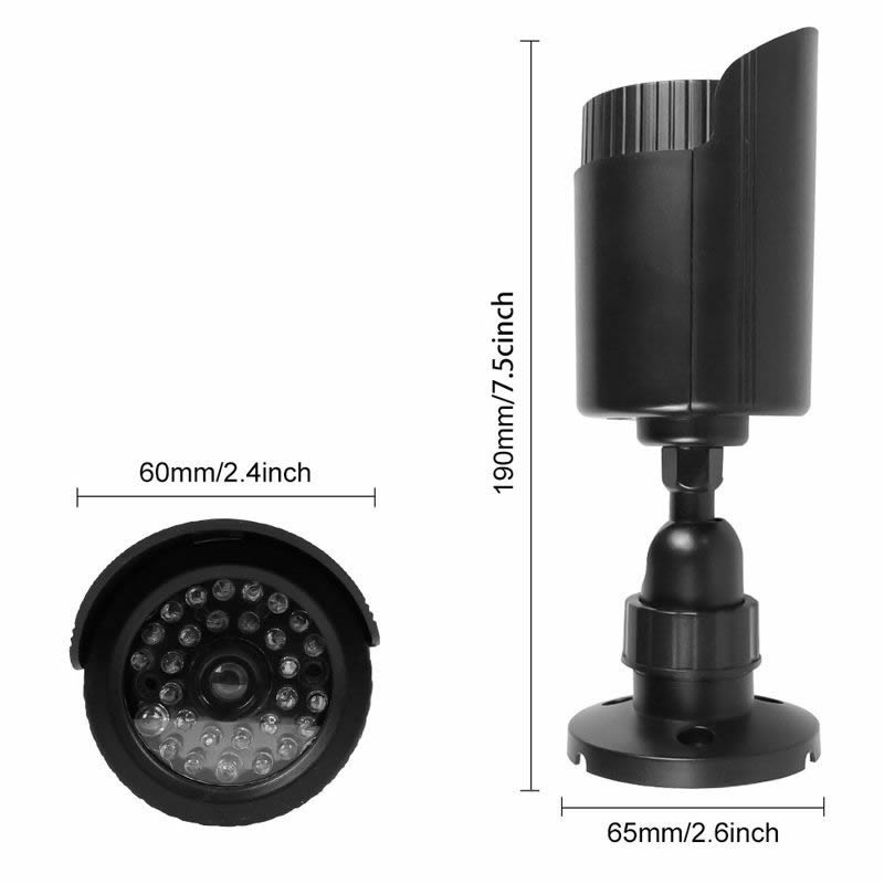 กล้องวงจรปิดไร้สายปลอมแบบกระสุ - Fake Camera Dummy บทวิจารณ์และราคา