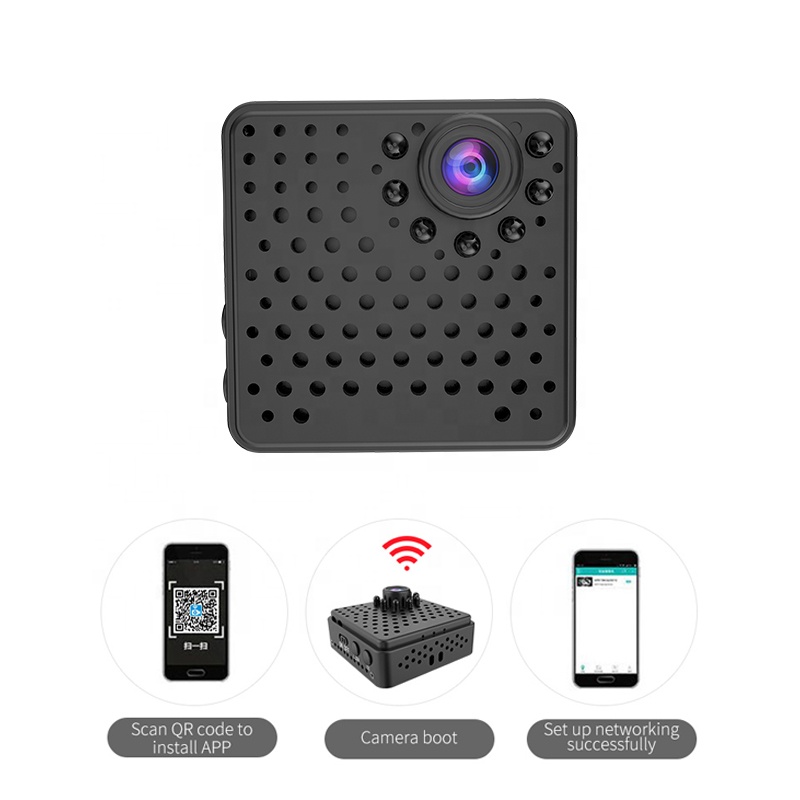 กล้องมินิไร้สายคุณภาพสูง W18 1 - Home Security Video Cameras บทวิจารณ์และราคา