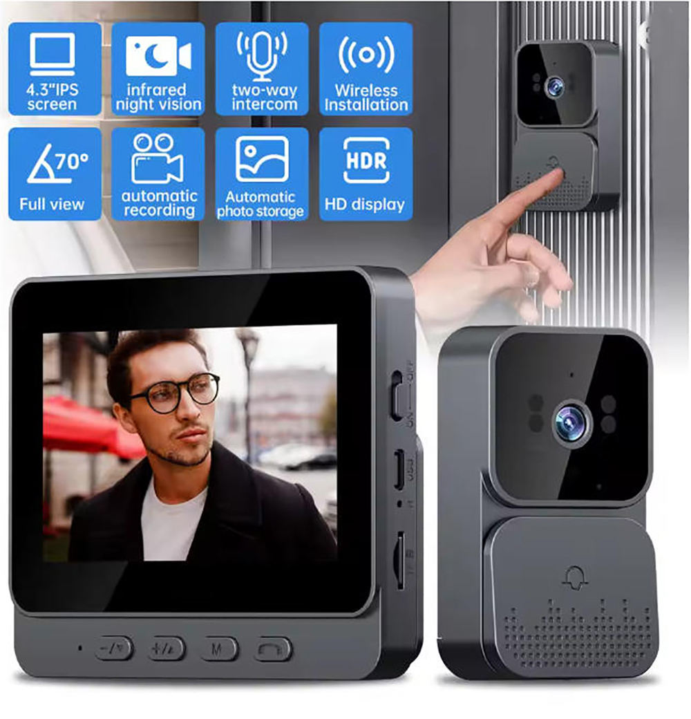   กล้องกริ่งประตู 4G กล้องวิ - Home Security Video Cameras บทวิจารณ์และราคา