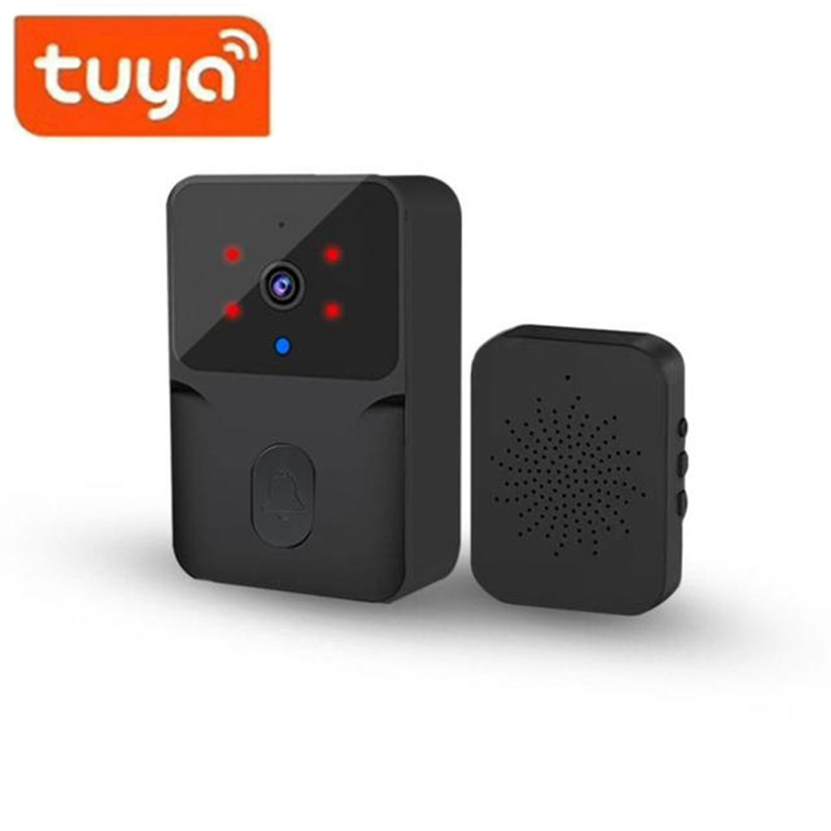 กริ่งประตูไร้สาย WiFi Tuya กล้ - Home Security Video Cameras บทวิจารณ์และราคา