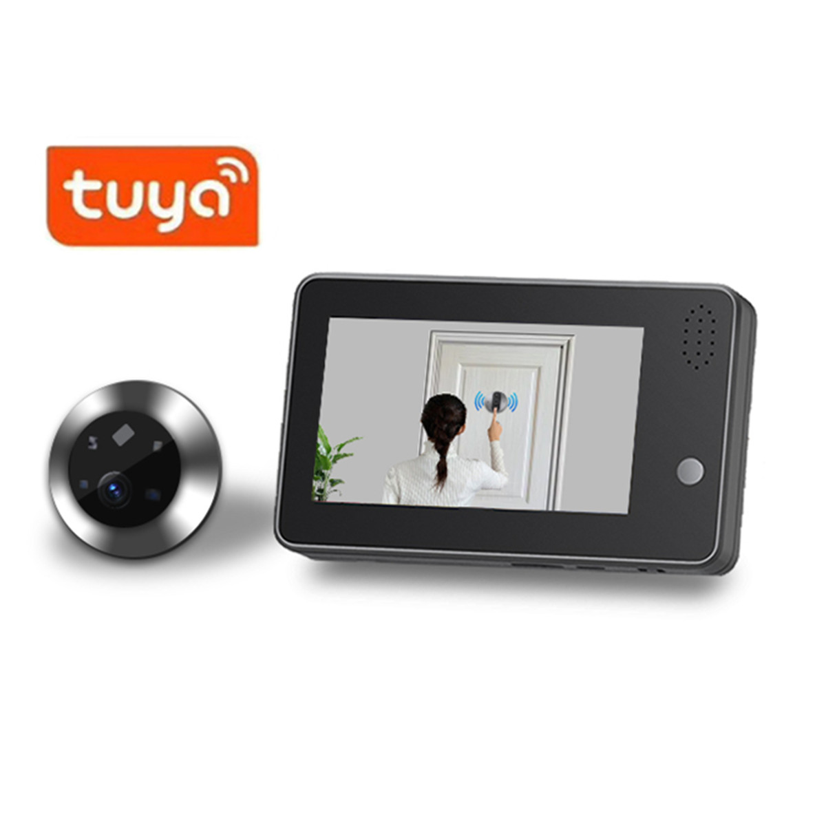 กริ่งประตูอัจฉริยะ Tuya Smartl - Home Security Video Cameras บทวิจารณ์และราคา