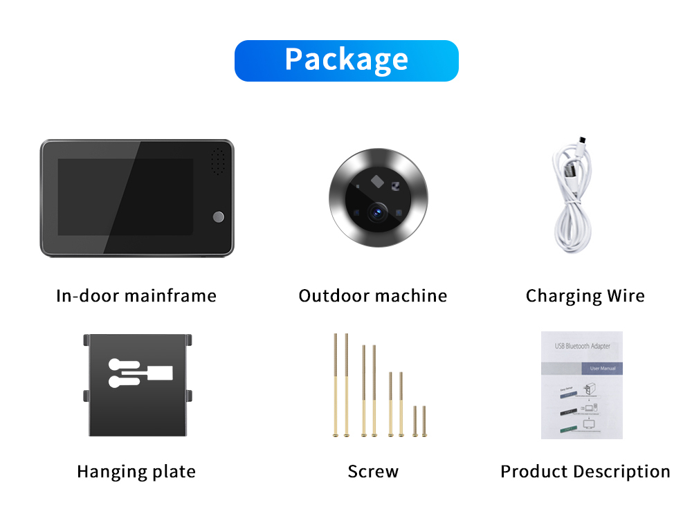 กริ่งประตูอัจฉริยะ Tuya Smartl - Home Security Video Cameras บทวิจารณ์และราคา
