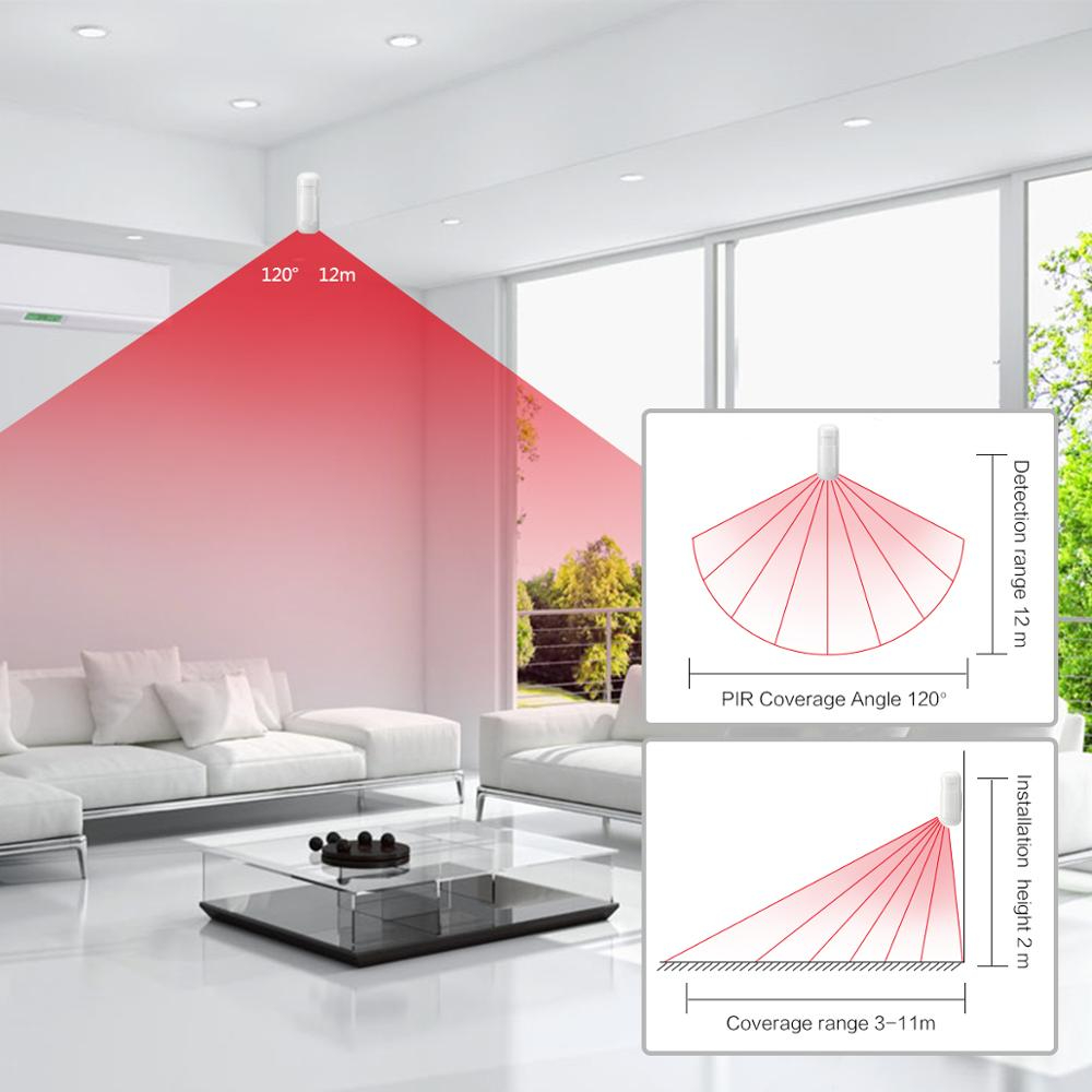 433MHz Motion Sensor ไร้สาย Mi - Home Security Group บทวิจารณ์และราคา