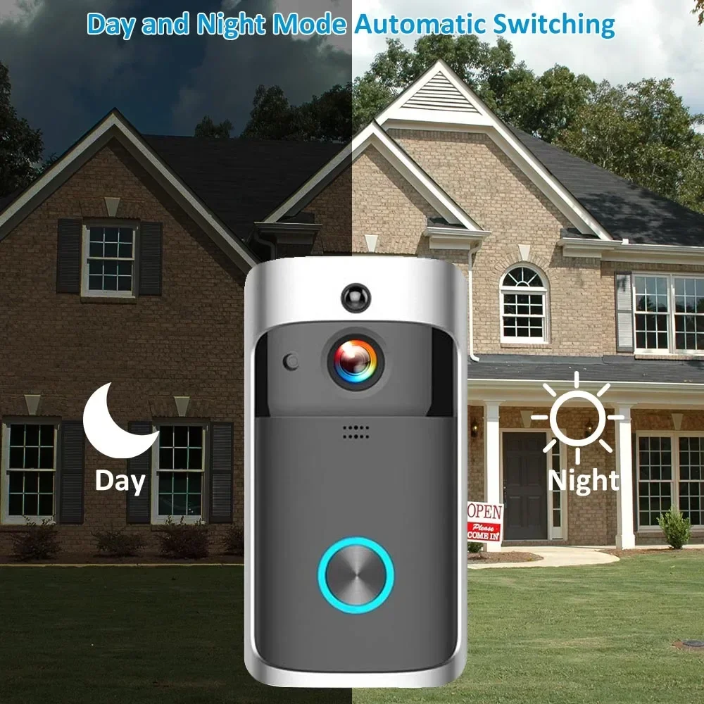 กล้องกริ่งประตูไร้สาย WIFI สำห - Home Security La บทวิจารณ์และราคา