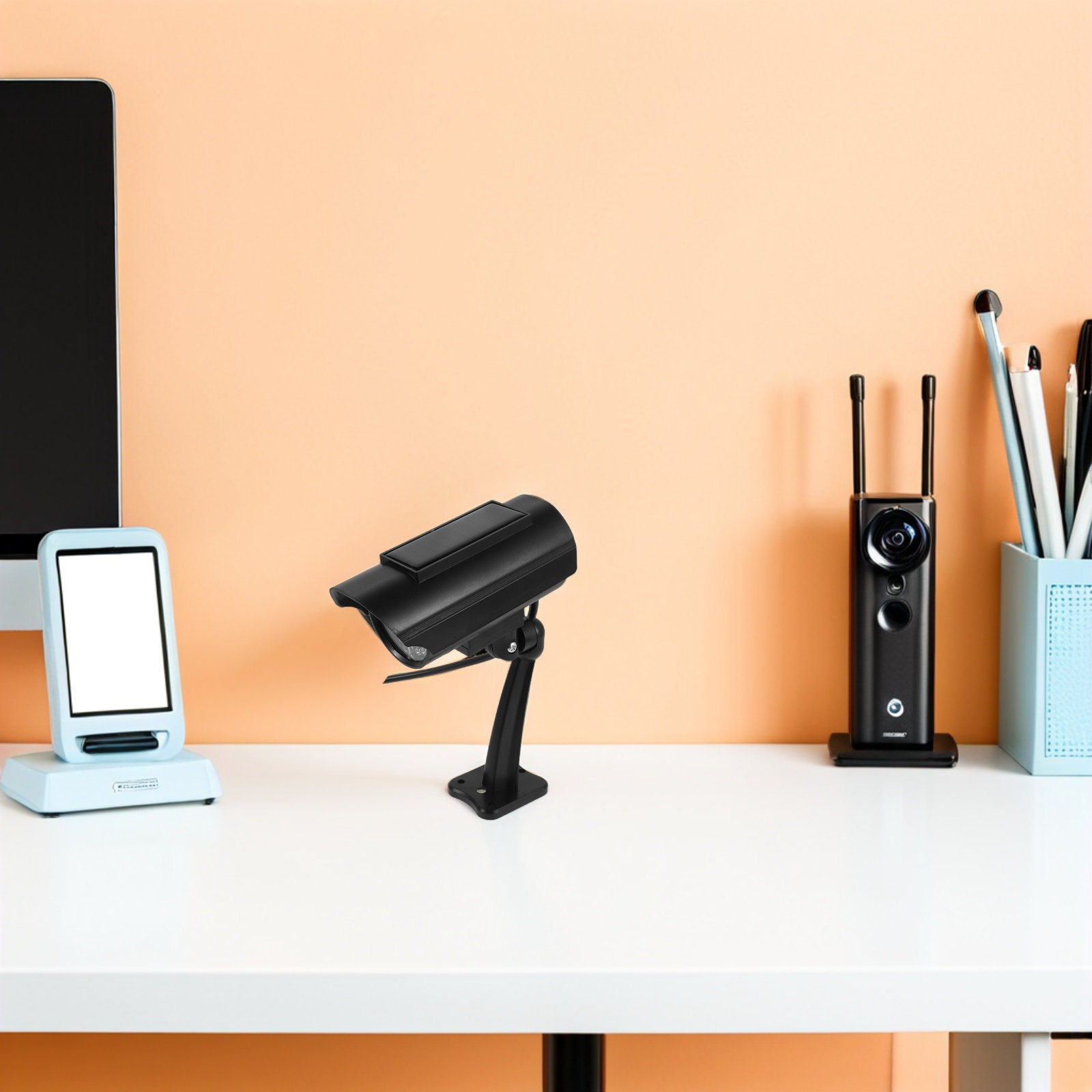 2 ชิ้น กล้องวงจรปิดจำลองเสมือน - Fake Camera Dummy บทวิจารณ์และราคา