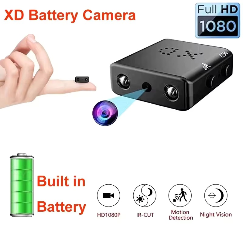 กล้องขนาดเล็ก 1080P HD รุ่น XD - Home Security Ideas บทวิจารณ์และราคา