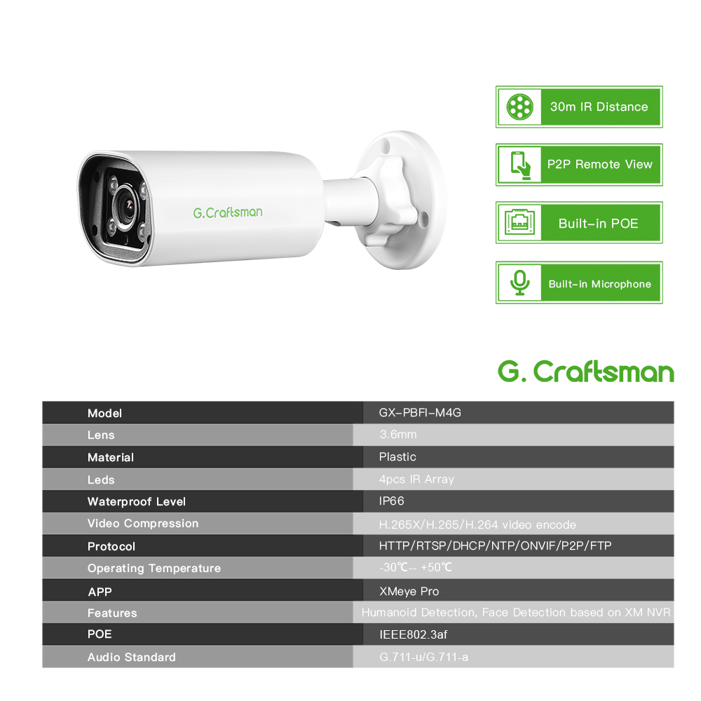 กล้อง IP แบบ POE ความละเอียด 4 - Home Security With Camera บทวิจารณ์และราคา
