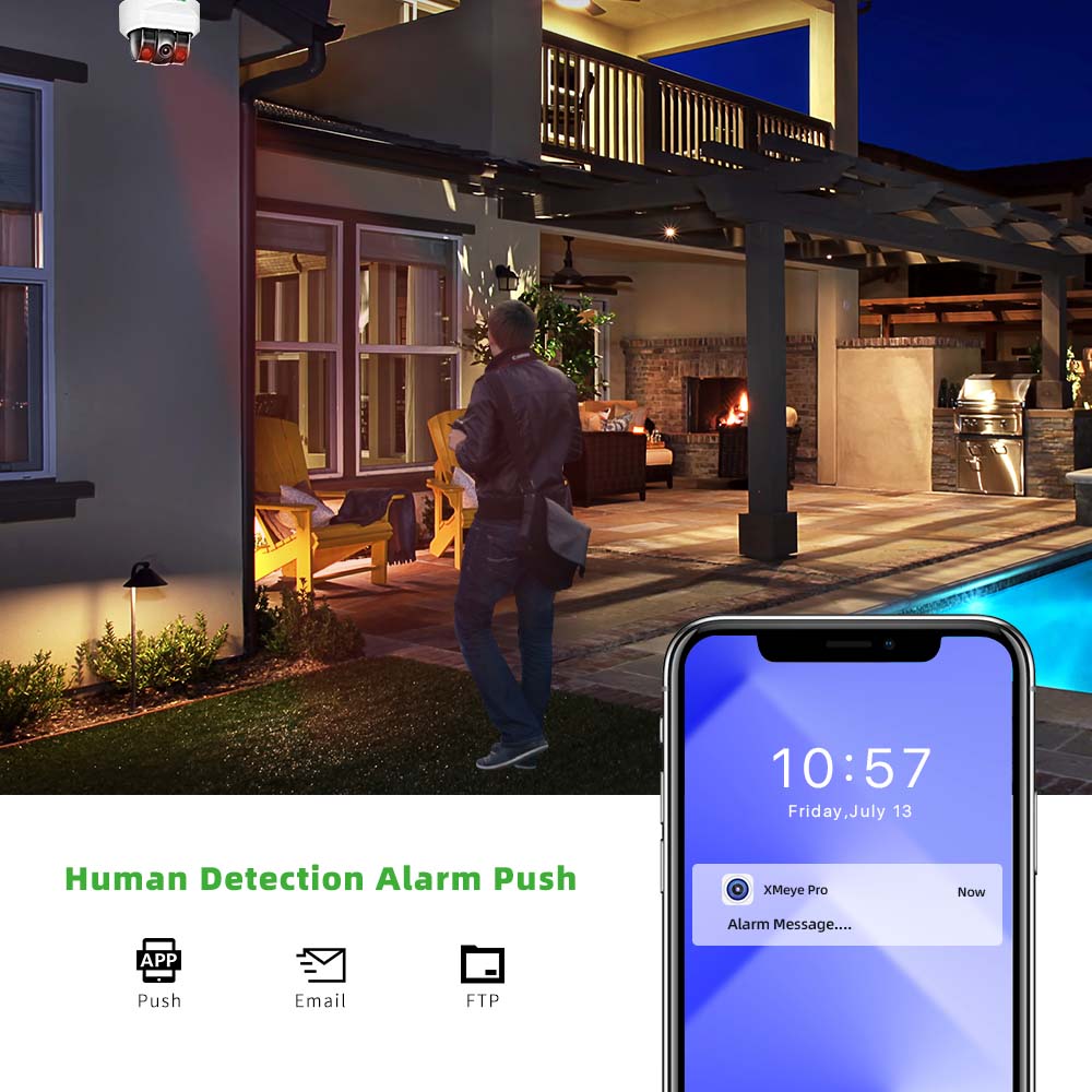 กล้อง IP แบบ POE ความละเอียด 4 - Home Security With Camera บทวิจารณ์และราคา