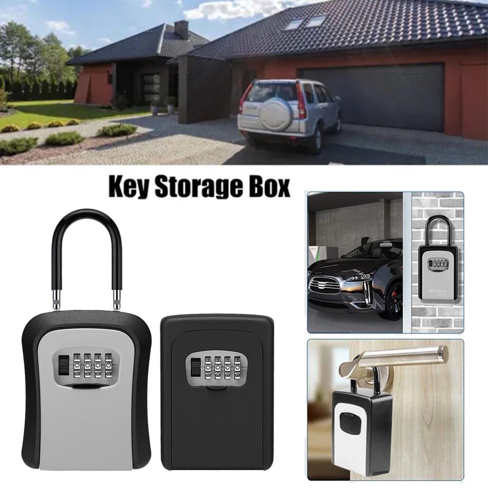 ติดผนังกล่องเก็บกุญแจแบบพกพากล - Home Security Key บทวิจารณ์และราคา