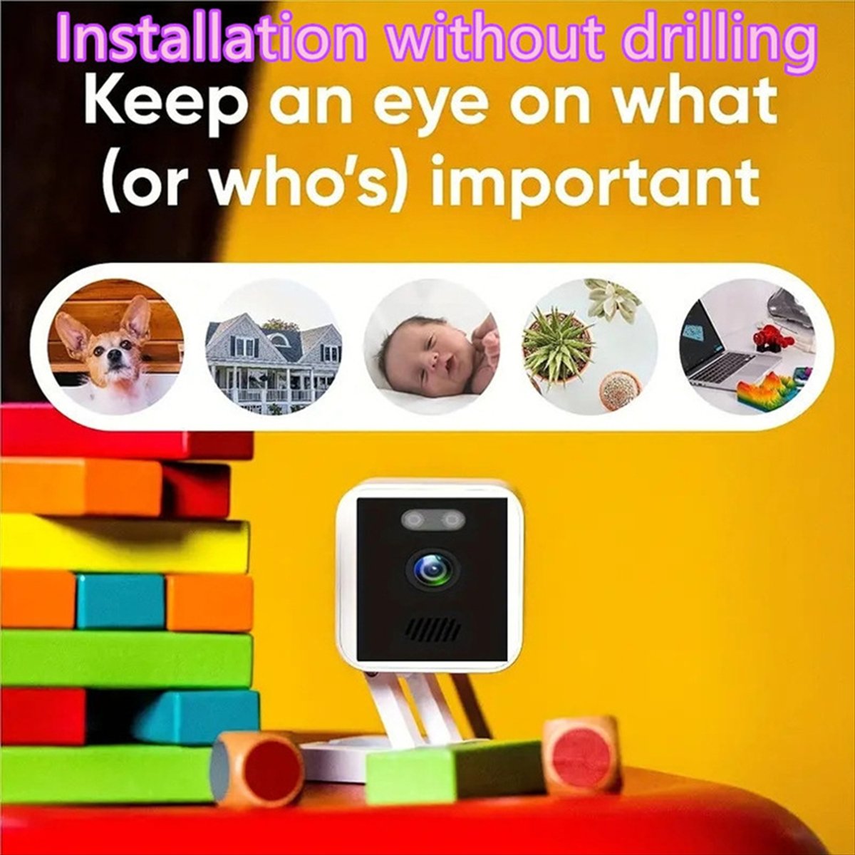 A73T HD กล้อง IP ไร้สาย การตรว - Home Security Video Cameras บทวิจารณ์และราคา